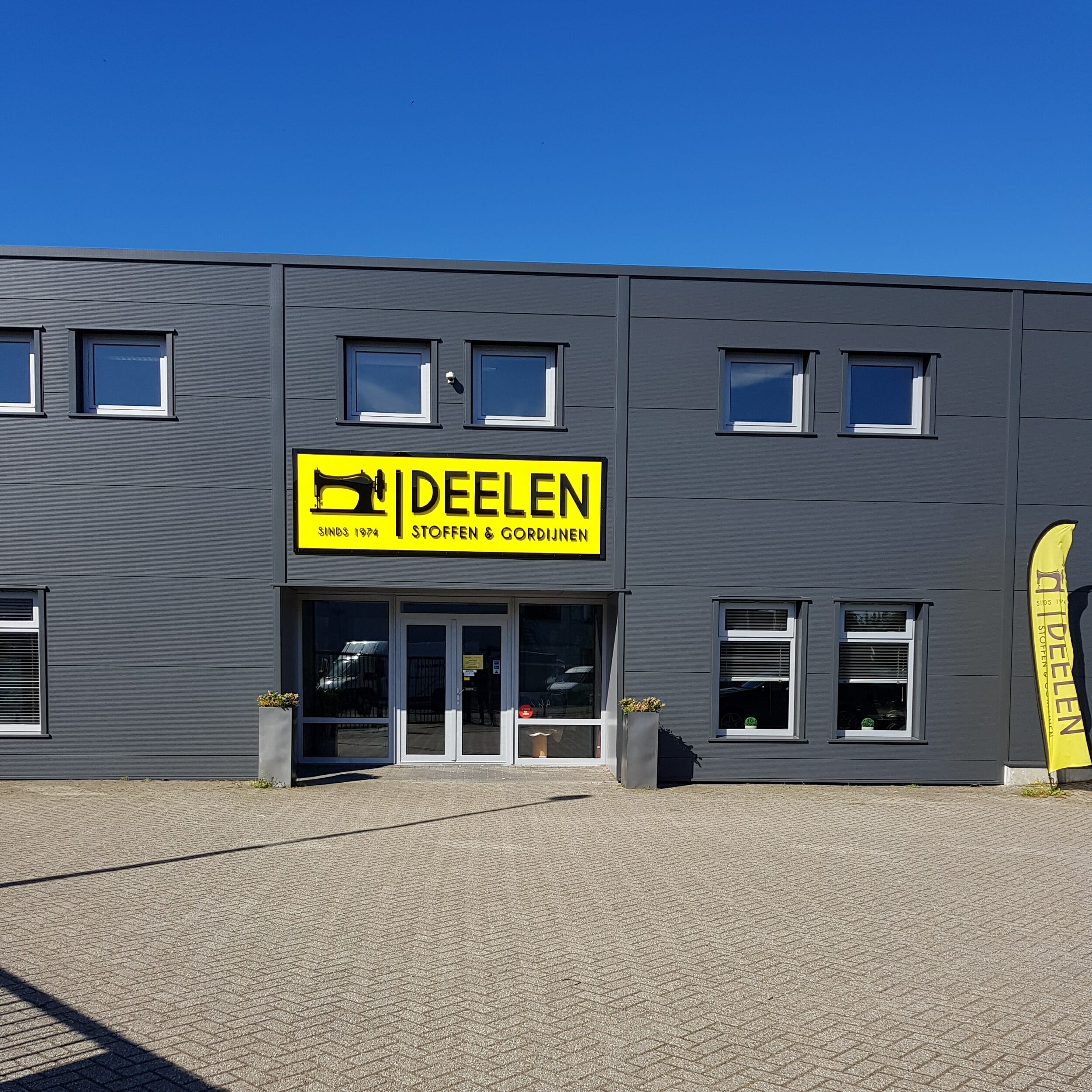 Nieuw Raamdecoratie van Deelen Stoffen uit Helmond - Zonnelux QY-78