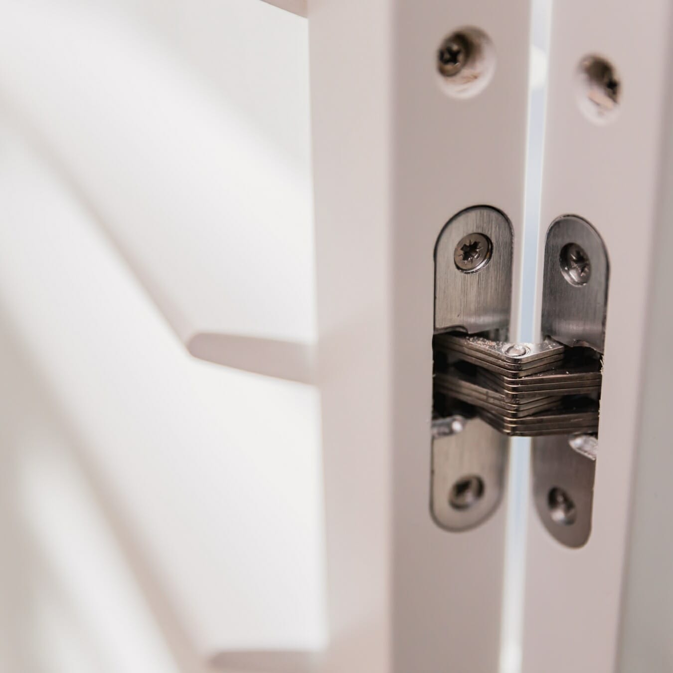 Zonnelux shutters detail scharnier