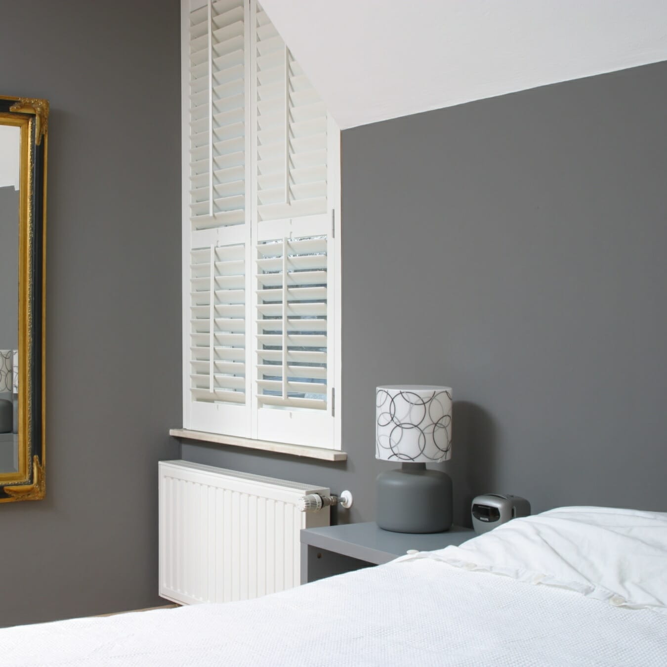 Zonnelux shutters slaapkamer