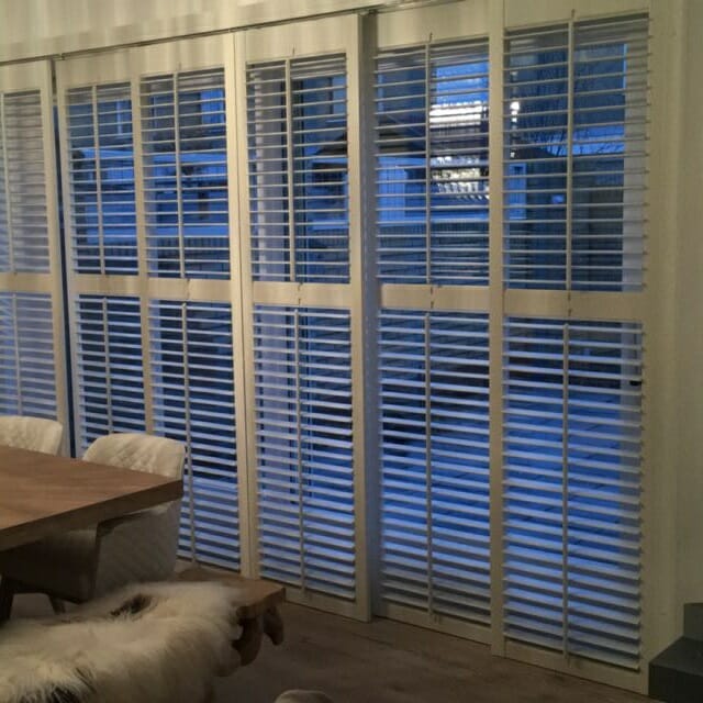 Shutters schuifpui