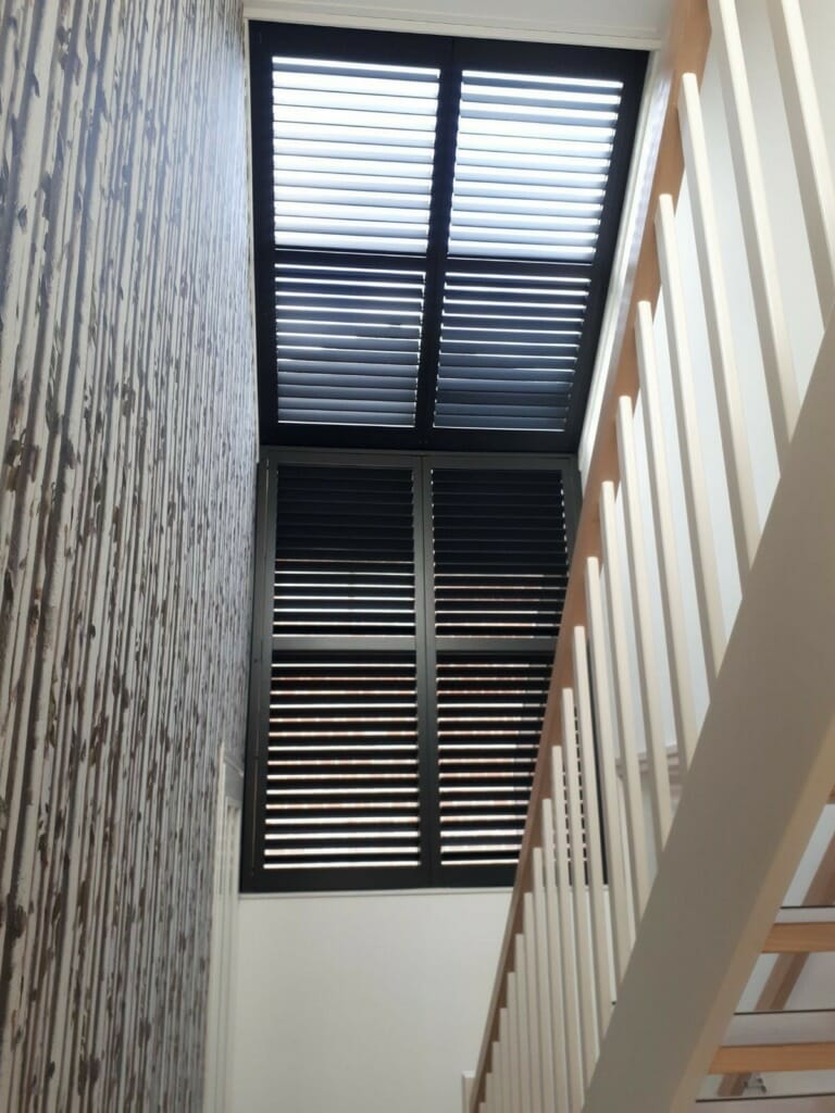 Shutters voor het dakraam