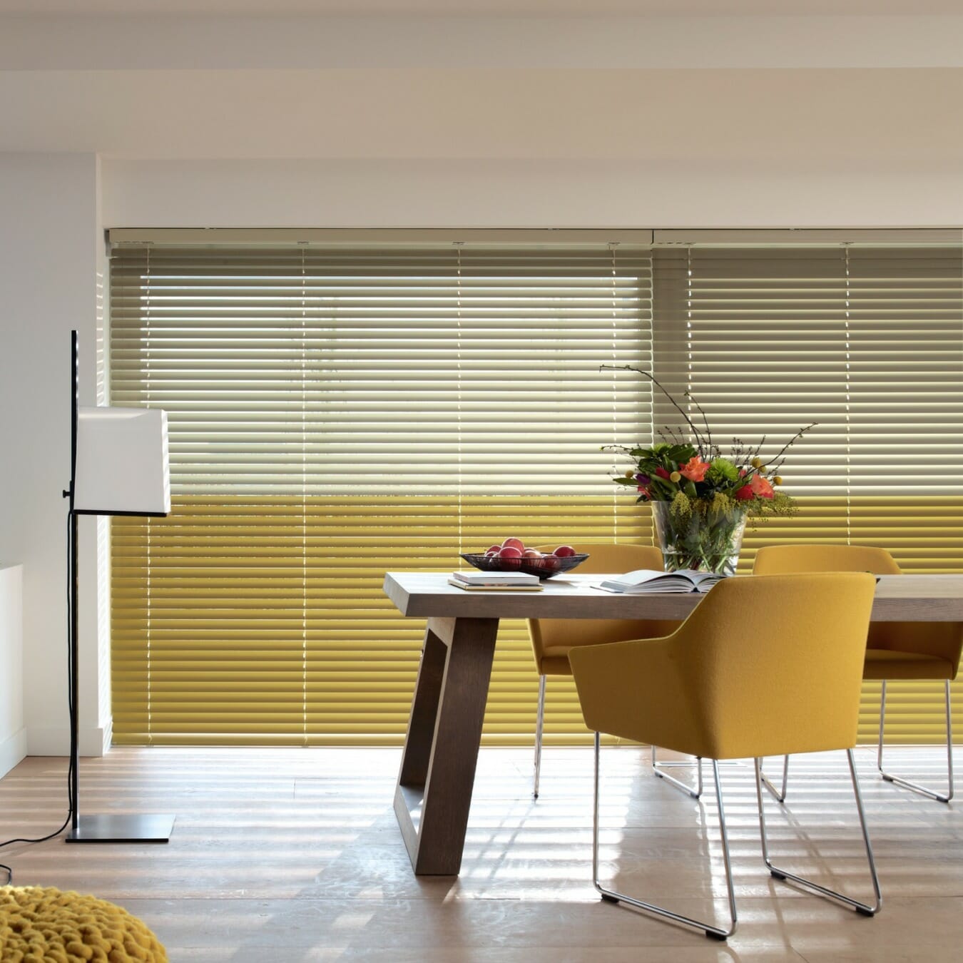 Faux Hout Horizontale Corded Rolgordijnen Zwart Houten Jaloezieën Voor Ramen Ali